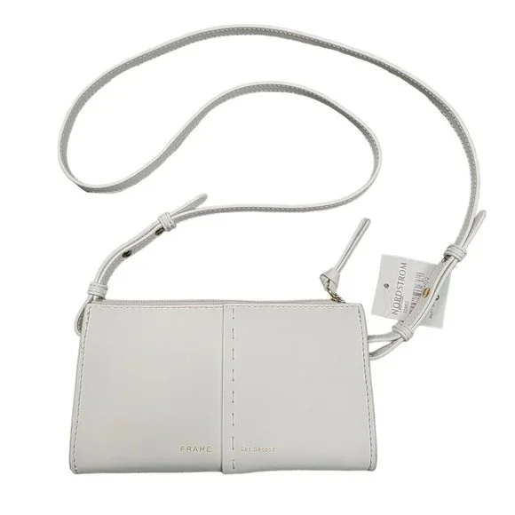 FRAME Les Second Leather  Wallet FRAME Les Second Forest Green Leather Crossbody Wallet Small  main image 2